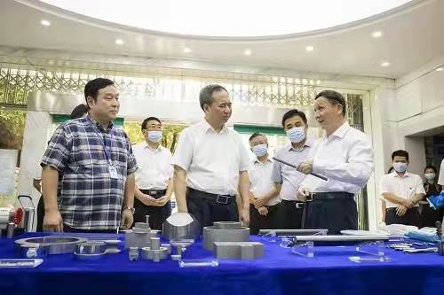 省委常委、省委組織部部長王成調(diào)研博云東方：推動先進有色金屬材料產(chǎn)業(yè)做大做強